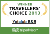 Winner Travellers choice | Yotclub | B&B | Tripadvisor
